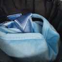 Toddler Airplane Bed, Kids Airplane Seat Extender Travel Bed, Kids Airplane Travel Essentials, Airplane Must Have for Toddlers, Baby Portable Plane Bed Foot Rest for Flights, Blue