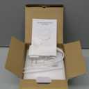 Dental Ultrasonic Retainer Cleaner Machine: 45kHz Dental Cleaning Pod with Digital Timer & 200ML, Deep Cleaning for Dentures, Mouth Guards, Aligners, Night Guards, Braces, Toothbrush Heads & Jewelry (White)