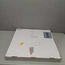 2020 Inches Oversize Extra Large Sturdy Glossy White Acrylic Serving Tray King Size Decorative Big Ottoman Trays with Cut Out Handles Water Proof Bed Tray Coffee Counter Top Organizer