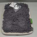 Snuffle Mat for Dogs, 17" x 21" Dog Snuffle Mat Interactive Feed Game for Boredom, Encourages Natural Foraging Skills and Stress Relief, Easy to Fill Machine Washable (Grey)