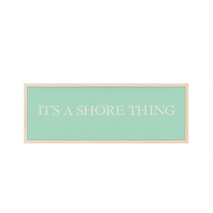 Painting, "It's A Shore Thing", 55"x24"