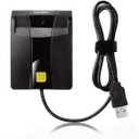 SAICOO Smart Card Reader DOD Military USB Common Access CAC Card Reader, Compatible with Mac OS, Win (Horizontal Version)