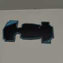 Acrylic Display Stand for Lego Technic Mercedes-AMG F1 W14 E Performance Race Car Building Set (Stand Only, No Model), Display Bracket for Lego 42171 Race Car Model