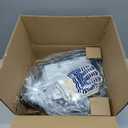 Fire Pit Spark Screen, Outdoor 27 Inch Round Fire Pit Screen with Foldable Hook and Fire Safety Gloves, Heavy Duty Steel Mesh Fire Pit Cover, Fire Pit Lid for Backyard, Beach, RV Camping