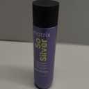 Matrix So Silver Purple Shampoo - Neutralizes Yellow Tones, Color Depositing, Brightening & Toning, For Color Treated, Blonde, Grey, White and Platinum Hair, Vegan (10.1 Fl Oz (Pack of 1))