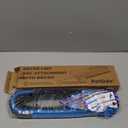 2 Pieces Dryer Vent Cleaner Kit Compatible with Most Vacuum Cleaner, Dryer Lint Brush and Vacuum Hose Attachment with Universal Connector, Quickly Lint Remover