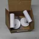 GERZWY Towel Hook Stainless Steel Robe Coat Hook Wall Mounted Luxury Hooks for Bathroom Hotel 2 Pack, White