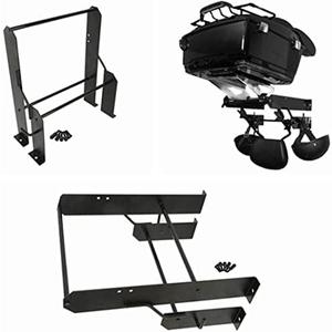 VPZMT H D Garage Detachables Storage Detach Depot Wall Rack for Harley Touring, Road King, Electra Glide, Street Glide Tour Trunk Pack Pak Luggage Racks (Luggage Racks-2)