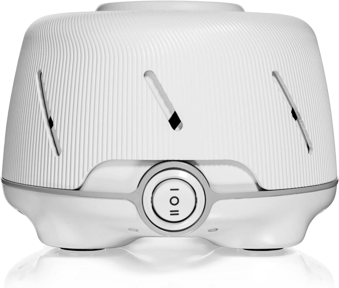 Yogasleep Dohm (White/Gray) The Original White Noise Machine, Relaxing Natural Sound from a Real Fan, Sleep Aid & Noise Cancelling for Adults & Baby, Office Privacy & Meditation, Baby Registry (1 Count (Pack of 1), Gray/White)
