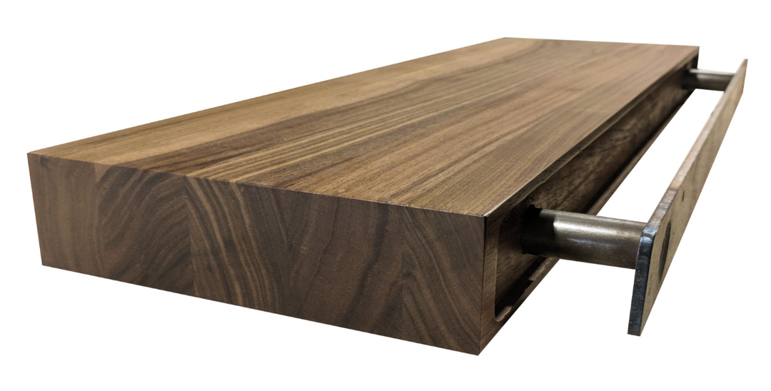 Walnut Woodworks White Oak Floating Shelf (24x8) Walnut Woodworks White Oak Floating Shelf (24x8)