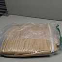 NICETOWN 100% Absolutely Blackout Linen Curtains with Thermal Insulated White Liner, Camel, W52 x L84, 2 Panels, Long Curtains 84 inch Length for Patio Door, Doorway, Office, Overnight Shiftworker