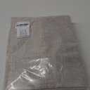 NICETOWN 100% Blackout Linen Curtains 90" Long for Bedroom, Thermal Insulated Living Room Curtains with Liner, Farmhouse Style Linen Blend Window Draperies for Dining Room (2 Panels, 52" W, Natural)