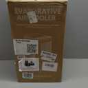 Evaporative Air Cooler, 3-IN-1 Portable Air Conditioners, Swamp Cooler, 3 Speeds & 4 Modes, 2-Gal Water Tank for Cooling, 16 FT/S Remote Control, Windowless Air Conditioner for Indoors Use