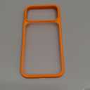 TORRAS Shockproof for iPhone 17 Pro Max Case with Camera Control Button, [12FT Military Grade Drop Protection] Enhanced Grip & Soft Touch Translucent 17 Pro Max Case with DIY Buttons, Neon Orange