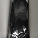 MZOO Luxury Sleep Mask for Back, Side Sleeper, Complete Light Blocking Sleeping Eye Mask Night Blindfold, 3D Zero Pressure & Spacious for Lash Extensions, Breathable Soft Eye Cover Flight Nap Travel (N-black (Silver Edge))