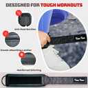 2 x Glitter Ankle Straps for Cable Machine, Women's Glute Kickback Attachments, Gym Cable Straps for Booty Workout, Leg Extension & Hip Abductors