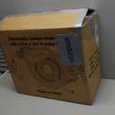 AYURA Retractable Garden Hose Reel 100 ft x 1/2 inch with Pro Metal Shaft, Heavy Duty Automatic Garden Hose Reels with Kink-Free Rewind and Lock at Any Length, Wall Mount Water Hose Reel for Outside (Green)