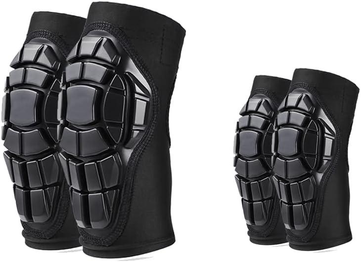 VIWINVELA Kids Knee Pads and Elbow Pads Set Toddler Soft Protective Gear (Small (2-4 Years old))