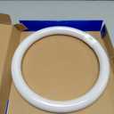 FC8T9 22W and FC12T9 32W Set Daylight, 8 inch T9 22 Watts Circular Light Bulbs, 12 inch 32 Watts Circline Bulb CRI 80, 6500K 3350 Lumen G10q