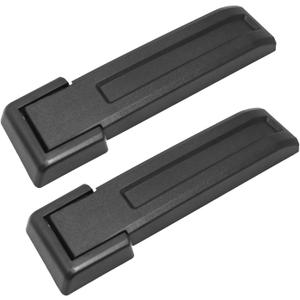 2Pcs Tailgate Hinge Cover Trim Replacement for Jeep Wrangler JK & Unlimited 2007-2017 Tailgate Hinge Cover Rear Door Trim Spare Tire Bracket Decoration