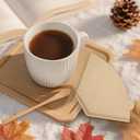 600 Count #2 Coffee Filter, Disposable Cone Coffee Filters For Pour Over and Drip Coffee Maker (2-6 cup)