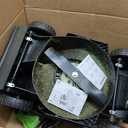 Greenworks 24V 13" Brushless (Push) Cordless Lawn Mower, 4.0Ah Battery and Charger (Green and Black)