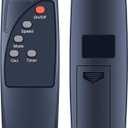 RETROSUN Replacement Remote Control Compatible with AMZ Basics 16" Pedestal Floor Fan FS40-10BR, Black