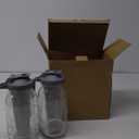 Cold Brew Coffee Maker 64 Oz Mason Jar Cold Brew Pitcher With Strainer 2 Set Half Gallon Wide Mouth Glass Iced Coffee Maker With Spout Lids 2 Quart Glass Pitcher For Fridge, Lemonade, Cold Brew