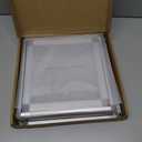 Lineshading Acrylic Donation Raffle Box with Slot & Lock, Large Clear Ballot Offering Suggestion Ticket Holder for Fundraising Drawing Storage Container Tip Jar Voting Charity(10 x 10 x 10 In,Clear)