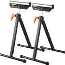 Roller Support Stand 132 Lbs Load Capacity, Twin Pack WK-RS004T