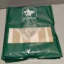 4 x OTOSTAR Set of 4 Waterproof Throw Pillow Covers 16x16 Inch Farmhouse Geometric Square Pillow Cases for Couch Patio Furniture Balcony Garden Outdoor DecorationGeometry70-Black