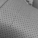 2 Pieces LB Front Car Seat Covers, Waterproof Nappa Leather Front Car Seat Protectors, Universal Auto Interior Fit for Sedans SUV Pick-up Truck, Grey