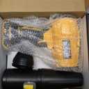 Electric Cordless Leaf Blower for DeWALT 20V Battery, 580,000 RPM Brushless Turbo Jet Blower with 3 Nozzles, Handheld Blower for Patio, Garden, Yard, Leaves, Dust, Garage & Snow Cleaning (Not Battery)