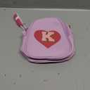 KKXIU Purse Gifts for Girls Cute Little Girl Crossbody Bag Heart Kids Small Backpack with Tassel (Purple-K)