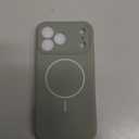 Miracase Magnetic for iPhone 17 Pro Max Case, Compatible with MagSafe, Integrated Silicone Camera Control Cover, 3.0mm Thicken Shockproof Drop Protection Phone Case for 17 ProMax, Patina Green