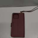 Antsturdy Compatible with iPhone 11 Pro Max Wallet Case for WomenRFID Blocking Crossbody Phone Case PU Leather Zipper with Wrist Strap Flip Cover Credit Card Holder for Apple 11 Pro Max,Wine Red