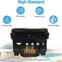 564 Print Head Replacement for hp ficeJet Pro C6350 C6340 D7560 7520 7525 7510 7515 Printers(564)