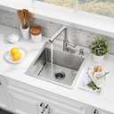 1818 Inch Drop In Bar Sink with Faucet Combo - Stainless Steel Top Mount Single Bowl Kitchen Sink, 9 Inch Deep Small Kitchen Sink for Bar Prep, Drop In RV Sinks
