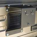 Rugged Ridge Spare Tire Carrier Mount - Fits 19872006 Jeep Wrangler YJ/TJ - Mounts up to a 35-Inch Tire - Heavy-Duty Mount with Simple Installation