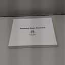 TSQQST Clear Wireless Keyboard Case for iPad Pro 13 Inch M5/M4 2025/2024 with Pencil Holder & Multi-Touch Trackpad, Visible PCB High-Tech Style, 3-Brightness & 7-Color Backlight, 360 Rotatable, Black