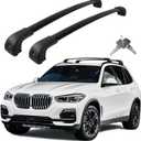 Roof Rack Cross Bars Compatible with BMW X5 G05 2018-2026, Adjustable Aluminum Heavy Duty 300 LBS Anti-Theft Lock Cargo Carrier Rooftop Crossbar Accessories for Bike, Basket, Snowboard, Luggage, Kayak