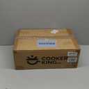 COOKER KING Stainless Steel Cookware Set, Pots and Pans Set Non Stick, Hybrid Ceramic Cookware, Non-Stick Frying Pans, Saucepans, Saute Pan & Stock Pot, Non-Toxic, Oven Safe, Induction Compatible