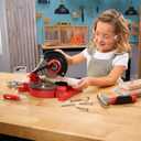 Little Tikes Creative Construction Power Cuts Set with 6 Accessories, Pretend Play Construction Set, for Boys and Girls Ages 3+ Years