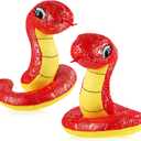 2 Pcs Chinese Snake Plush 2025 Year of The Snake Stuffed Animal Plush Chinese New Year Plush Decoration Mascot Doll Plushies for Spring Festival Bedtime Gift Bed Rest Chair Table Decor(Wish Snake)