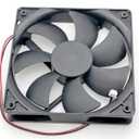 PY-1225H12S DC12V 0.35A 120120mm25mm 12CM 12025 Ice Maker Fan, 2-Wire DC BRUSHLESS Ice Machine Fan