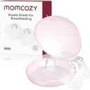 Momcozy Nipple Shield, Floral Contact Nipple Shield for Breastfeeding Moms with Flat or Inverted Nipples, 1 Pair