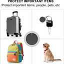 Mini GPS Tracker for Vehicles, Hidden Tracking Device for Vehicles, Car Tracker No Subscription Work with Find My (iOS Only), Vehicle Tracker with Audio for Kids, Dogs, Key, Luggage, Bag (4)