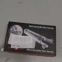 Watch Spring Bar Plier Tool, Spring Bar Tweezer, Watch Band pliers with Robust 8 Alloy Steel Pins, Watch Band Pins Replacement Tool (Blue)