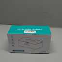 Ultrasonic Jewelry Cleaner,40W 48KHz Ultrasonic Ring Cleaner Machine for Family Cleaning, Earrings,Glasses, Jewelry, Rings, Dentures (Light gray)