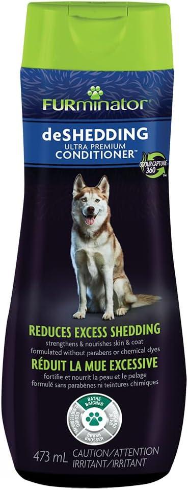 FURminator deShedding Ultra Premium Conditioner, Conditioner For Dogs Helps Reduce Excess Shedding, 16 Ounce